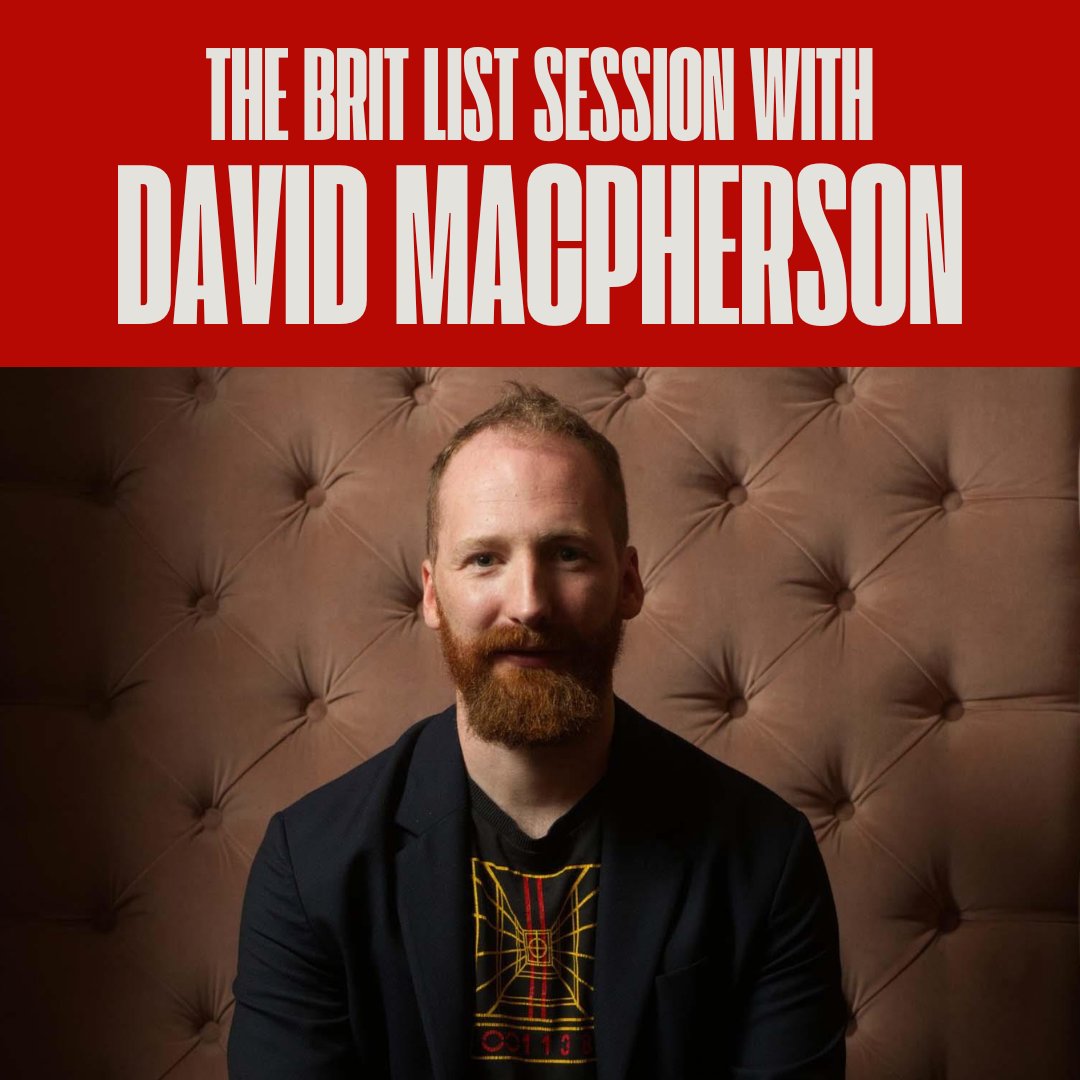 Thrilled that @David_Mac13 part of The Brit List 2025 programme. A 2019 alum, David created &amp; is lead writer of Amazon's hit show THE RIG. His advice for writers: "Don't put anything in your script you can't explain to an actor in front of the whole crew" #TheBritList