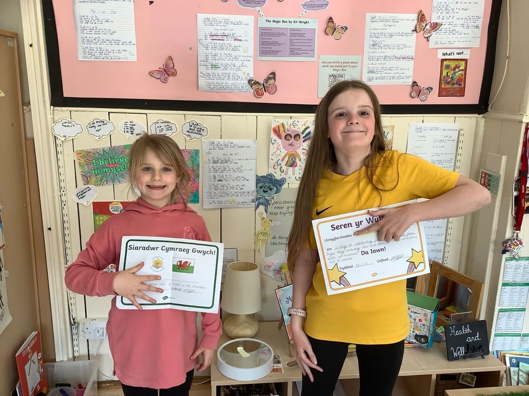 Our Seren and Siaradwr this week!