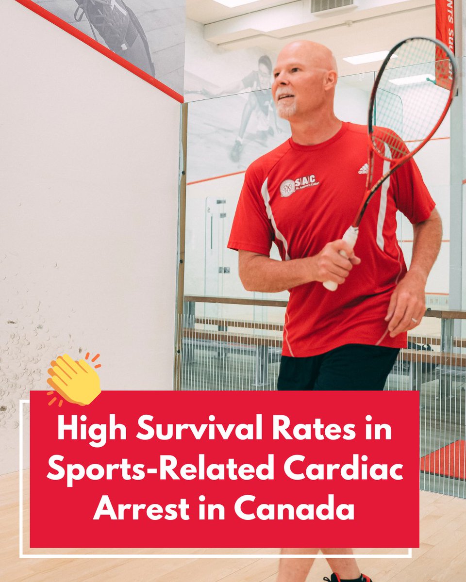 SaveStation (@savestationaed) on Twitter photo 52% of sports-related cardiac arrests in Canada NOW result in survival!
A recent <a href="/CJCJournals/">CJC Journals</a> study credits bystander CPR (74% of cases) and AED use (36%) for these high rates.
Bystander intervention and having access to AEDs is helping move the dial on #SuddenCardiacArrest! 52% of sports-related cardiac arrests in Canada NOW result in survival!
A recent <a href="/CJCJournals/">CJC Journals</a> study credits bystander CPR (74% of cases) and AED use (36%) for these high rates.
Bystander intervention and having access to AEDs is helping move the dial on #SuddenCardiacArrest!