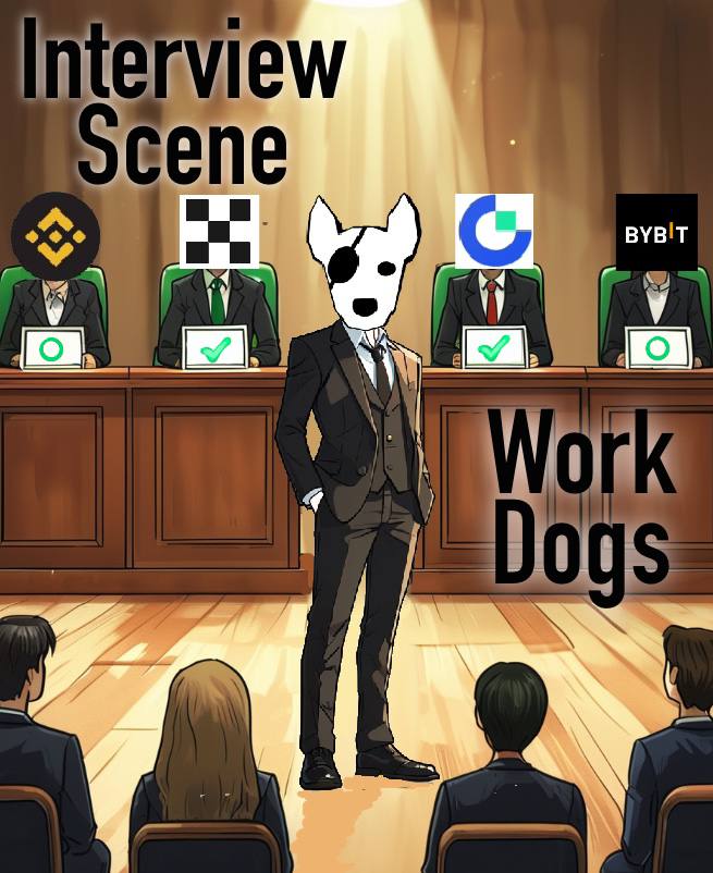 🪙 Major progress! WORKDOGS has received advice from 5 exchanges

🦴 WORKDOGS popularity continues to soar, and 5 exchanges have taken the initiative to contact us for advice!

🪙 The amount available for airdrops and purchases is running low, this is your last chance to get on