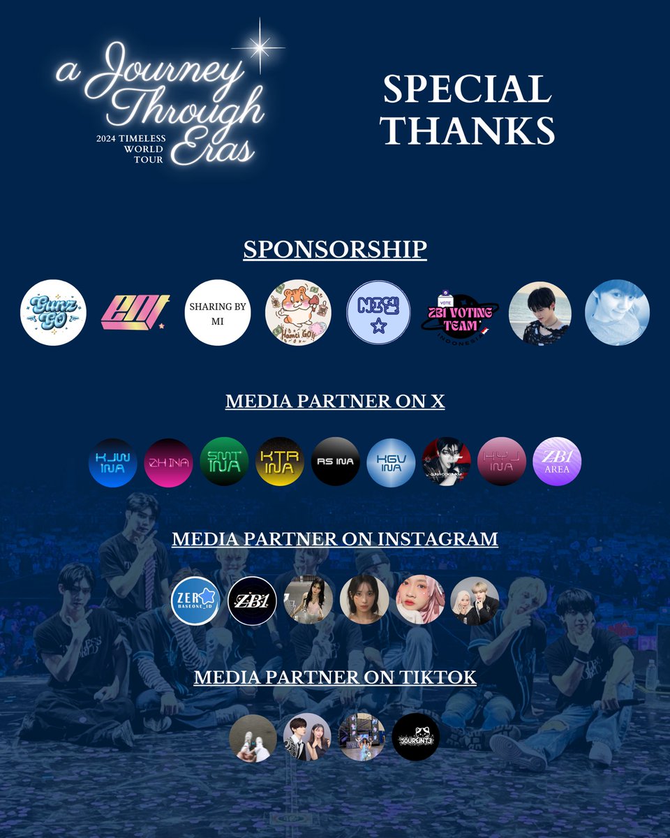 ZEROBASEONE_INA's tweet image. [SPECIAL THANKS]

Event telah berakhir, dan kini saatnya kami mengucapkan terima kasih kepada semua pihak yang terlibat. Terutama untuk partner event kami, @zero4se dan @ZER0_2E, yang telah bekerja sama dan mendampingi kami dari awal hingga akhir.

See you in the next event! ✨