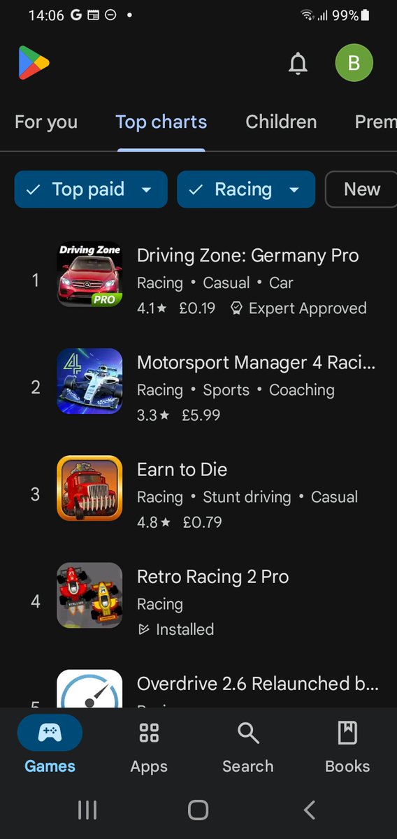 Retro Racing 2 Pro available NOW on Google Play and number 4 in the Racing category (paid apps, UK)! Don’t miss out! - Limited Time 40% OFF Launch Discount mrqwak.com/y/3 #IndieGame #RetroGaming