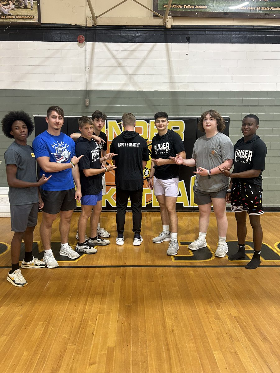 The last C.A.T in the month of March is a good one!  Jr. football guy Riley Edwards.   Not listing a position, because he will play just about everywhere for us next fall!  He is the perfect example everyday of TEAM > me!