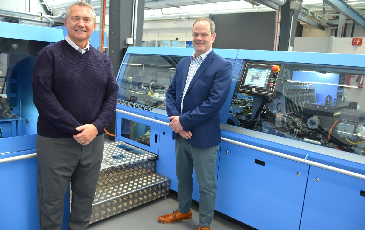 Friesens Corporation in Altona, Canada, is boosting efficiency with the SigmaLine Compact from Muller Martini!

✅ Seamless process: blank roll to book block
✅ One operator for the entire line
✅ Lower costs for small runs

Read more: Case Study - bit.ly/4j92vfw
