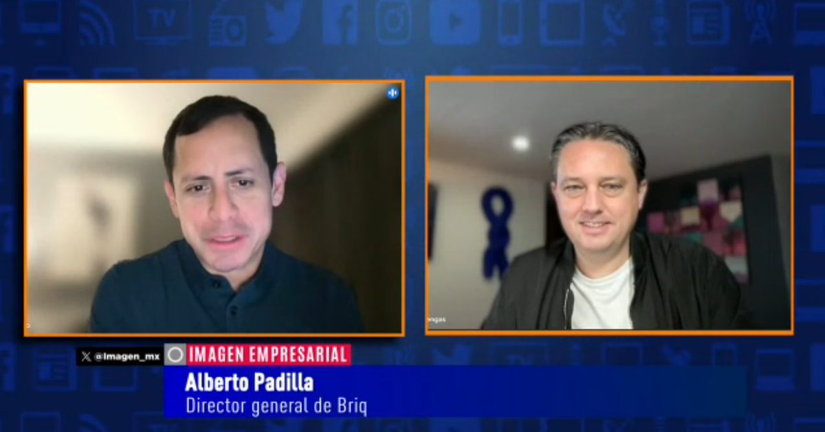 💠 10 años de  Briq, plataforma enfocada en bienes raíces.  

Alberto Padilla, director general de <a href="/briqmx/">briq.mx</a>, comparte detalles de su negocio en #entrevista con <a href="/Rodpac/">Rodrigo Pacheco</a> 

goo.su/N5DP