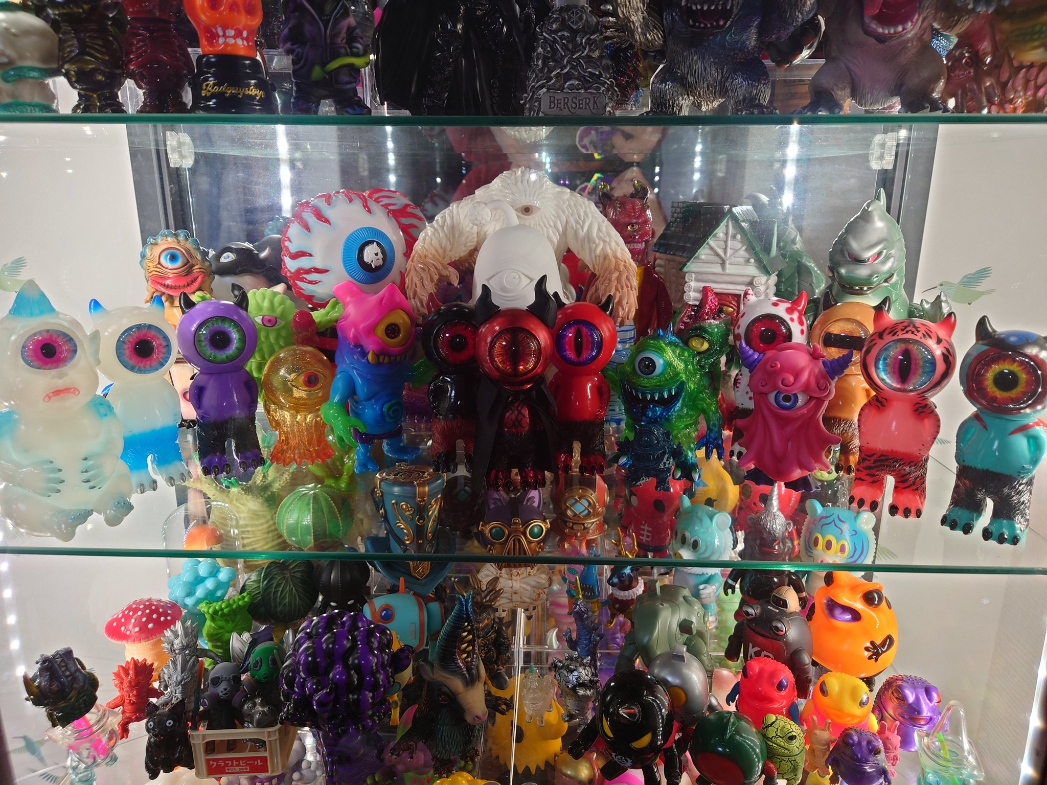 GOREGROアイデビインディーズソフビ当選品2体セット