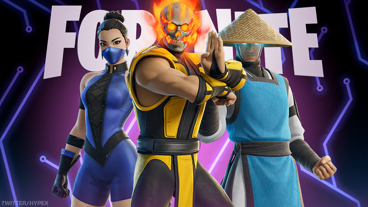 MORTAL KOMBAT x FORTNITE DROPS TONIGHT 🔥

• BUNDLE: 3,300 VB
• SKINS: 1,500 VB each
• 6x EMOTES: 300 VB each
• PICKAXES &amp; BACKBLINGS: 400-800 VB each