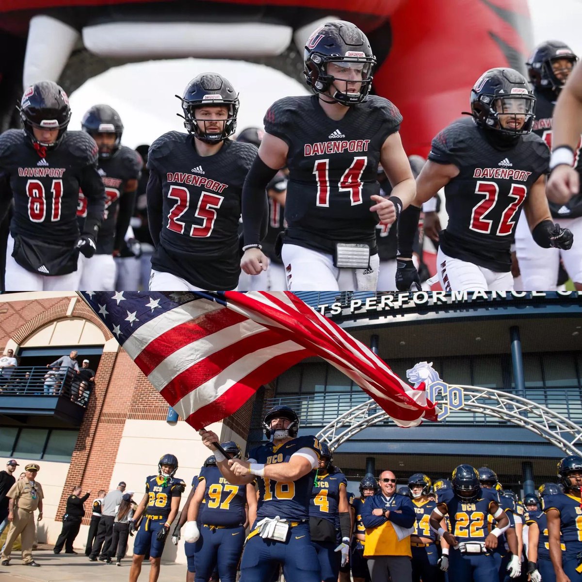 The College Football Network (@thecfbnetwork) on Twitter photo CFBNETWORK D-2 College Football March Madness Round 32:
<a href="/DU_Football/">Davenport Football</a> 7-4 vs <a href="/UCOFootball/">Broncho Football</a> 11-2
Who advances to the next round?
Voting is open on our X and Instagram accounts for 24 hours
#d2fb CFBNETWORK D-2 College Football March Madness Round 32:
<a href="/DU_Football/">Davenport Football</a> 7-4 vs <a href="/UCOFootball/">Broncho Football</a> 11-2
Who advances to the next round?
Voting is open on our X and Instagram accounts for 24 hours
#d2fb