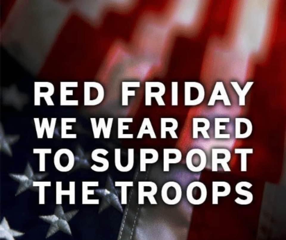 It’s Friday, Remember Everyone Deployed!!