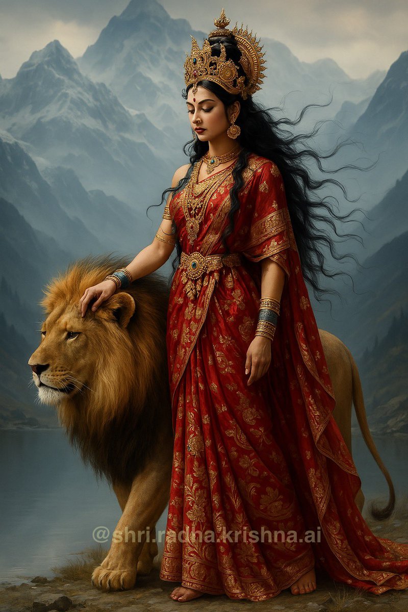 ShriRadhaAi's tweet photo. Grace, strength, and divinity in every glance.
Jai Maa Durga!

Hashtags:
#JaiMaaDurga #DurgaMa #DivineFeminine #GoddessDurga #DeviDarshan #SpiritualVibes #HinduCulture #NavratriVibes #DivineEnergy #IndianTradition #SanatanDharma #FestiveVibes #IncredibleIndia #GoddessOnEarth https://t.co/GIBAk6PfP7