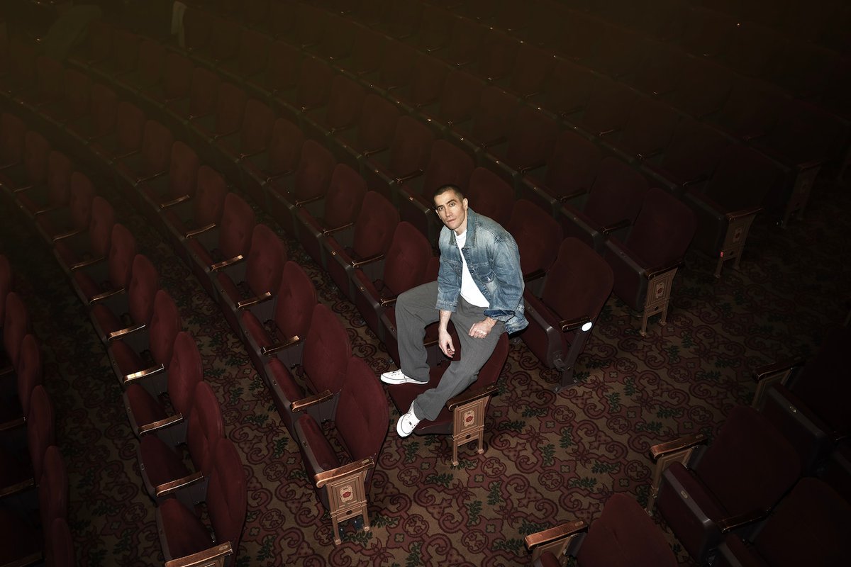 Jake Gyllenhaal photographed by Kareem Black for The Washington Post
