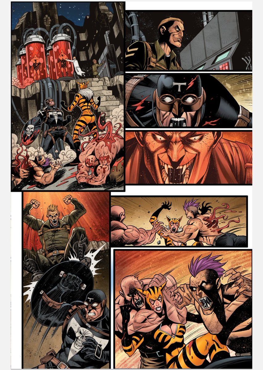 JordiTarragona6's tweet photo. Terror and Fury#3 😍🎊🎉🎉 writer: Joe Brusha, art: @JordiTarragona6 color: @walter_colorist Letters: @TaylorEspo @Zenescope #blackterror #fury https://t.co/wiKaT3LxAX