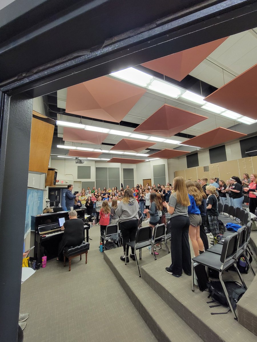Rehearsals are off to a great start at the MWSU Honor Choir!🎵 <a href="/CCMSTigers/">CCMS Tigers</a> <a href="/PlattsburgHS/">PHS Tigers</a> <a href="/PlattsburgTiger/">CCR3</a>
