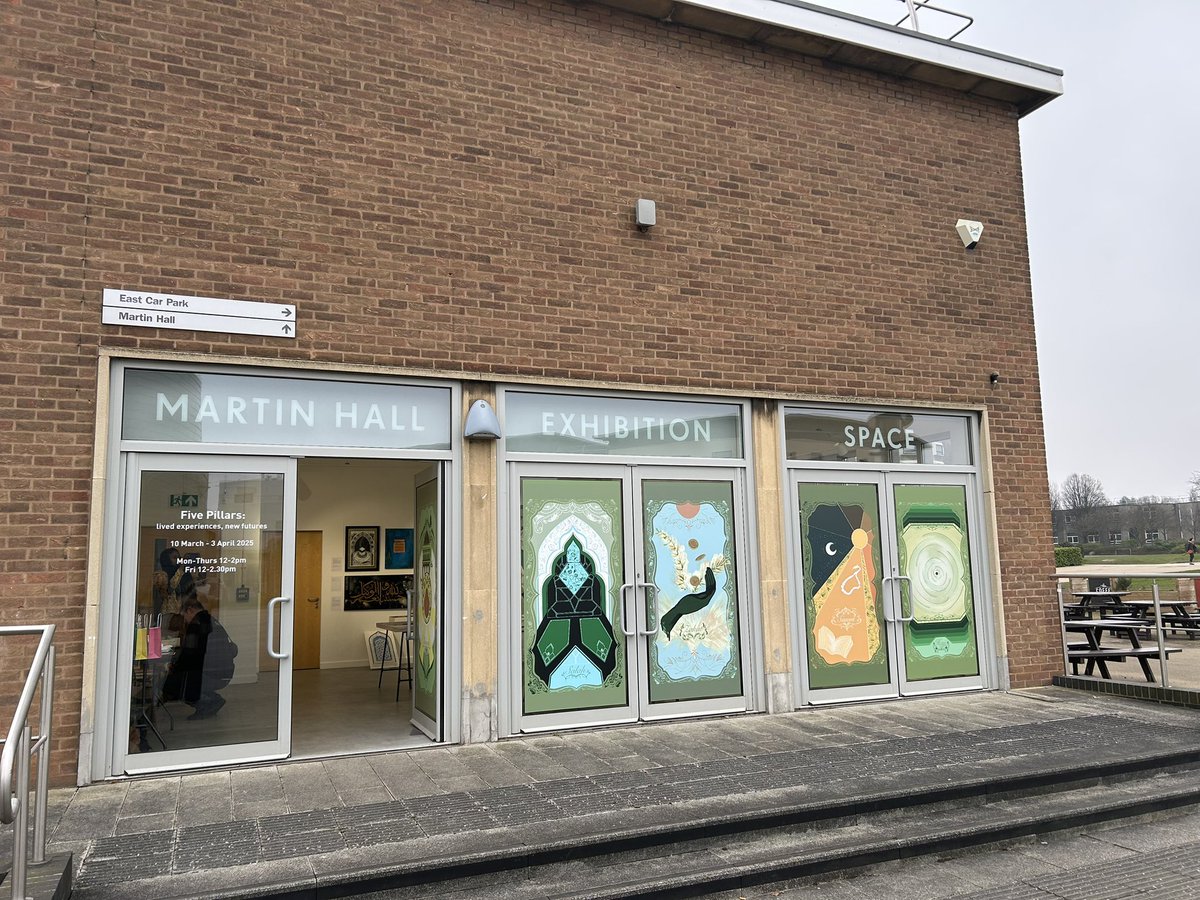 Line_Nyhagen's tweet image. Last chance to visit the Five Pillars: Lived Experiences, New Futures exhibition is next week Monday- Thurs, 31 March - 3 April @lborouniversity @LboroPR @LboroMaia @lborouniarts