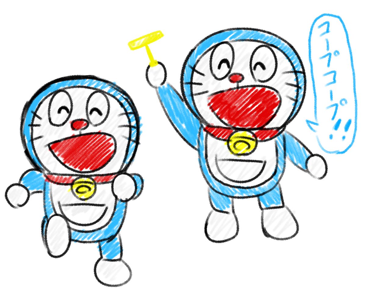 ドラえもん 手描きアート 絵世界物語9回目行ってきました。 ほんっとにへたっぴドラえもんが可愛