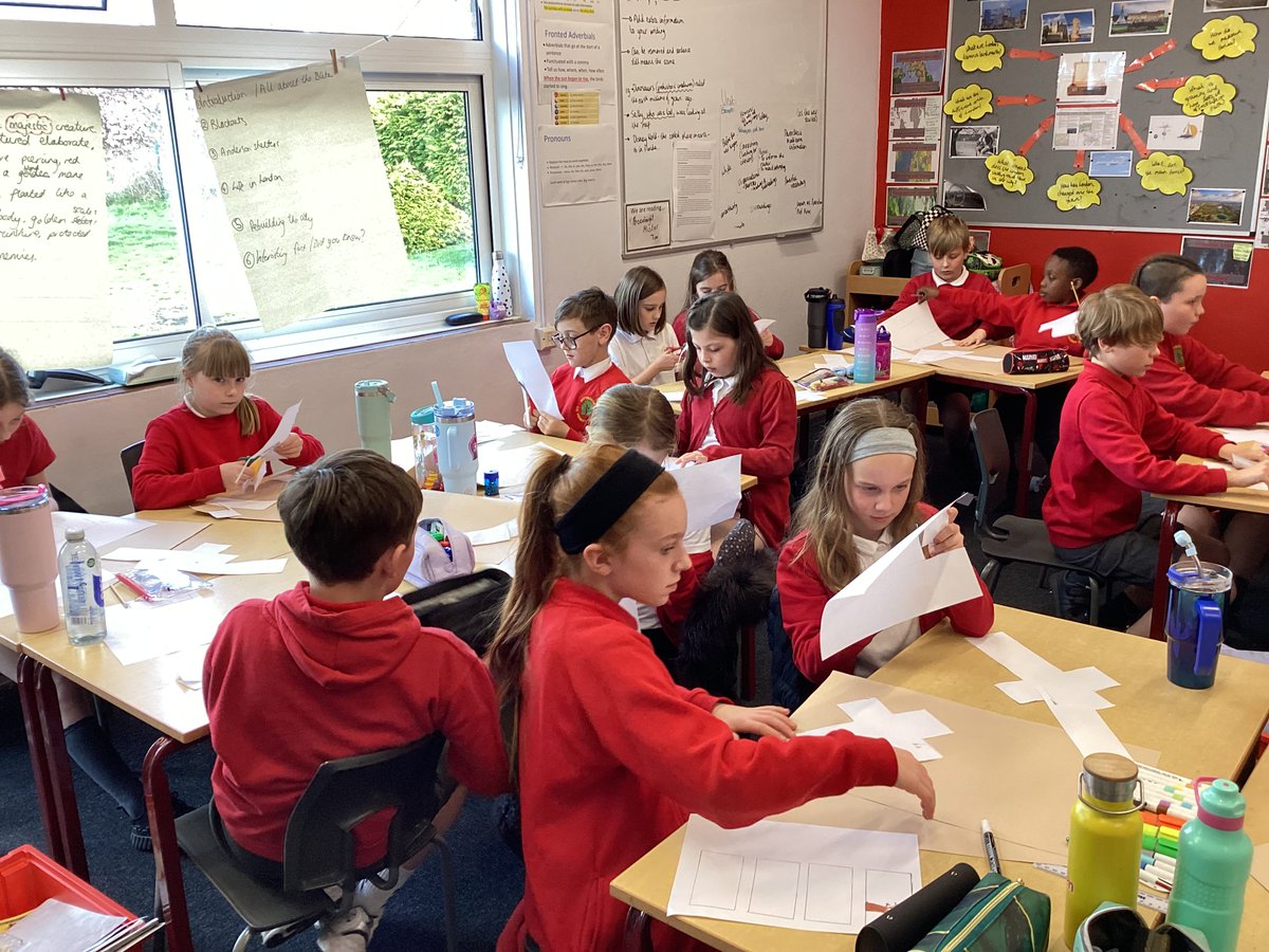 Beech Class enjoyed recalling and reflecting on the Easter Story whilst completing a piece of artwork ready for our Eastet service. <a href="/MrScottHead/">Mr Scott</a> <a href="/CottinghamCofE/">Cottingham CofE</a>