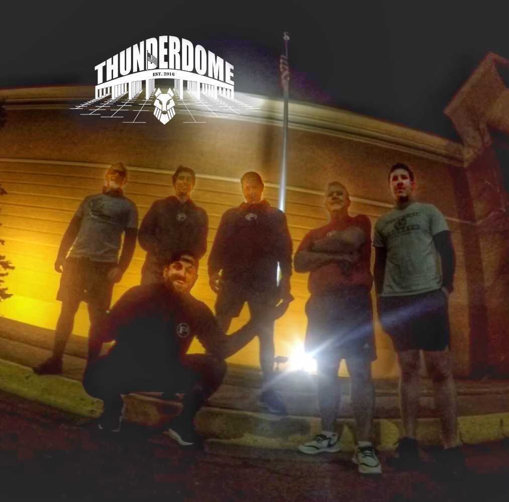 jaredblong11's tweet photo. T-Claps to @F3TwinCitiesMN PAX for a warm welcome at ThunderDomeAO! 3Rivers threw down a doozy….or was it a doo-waa-ditty??? @F3SolidState captured the gloom with some epic 📷 werk. 👊🏼 #downrange #oyobna #bearcrawlwrecktangle https://t.co/J4Q1e3idwK