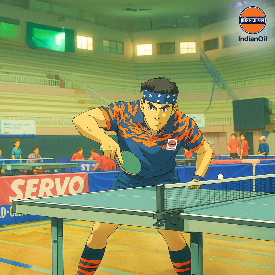 When a legend picks up the paddle one last time, the whole nation holds its breath. As Sharath Kamal delivers a hat-trick of wins at WTT, IndianOil salutes his incredible career and cheers him on in his farewell tournament.
IndianOil is rooting for him, not just for the win, but