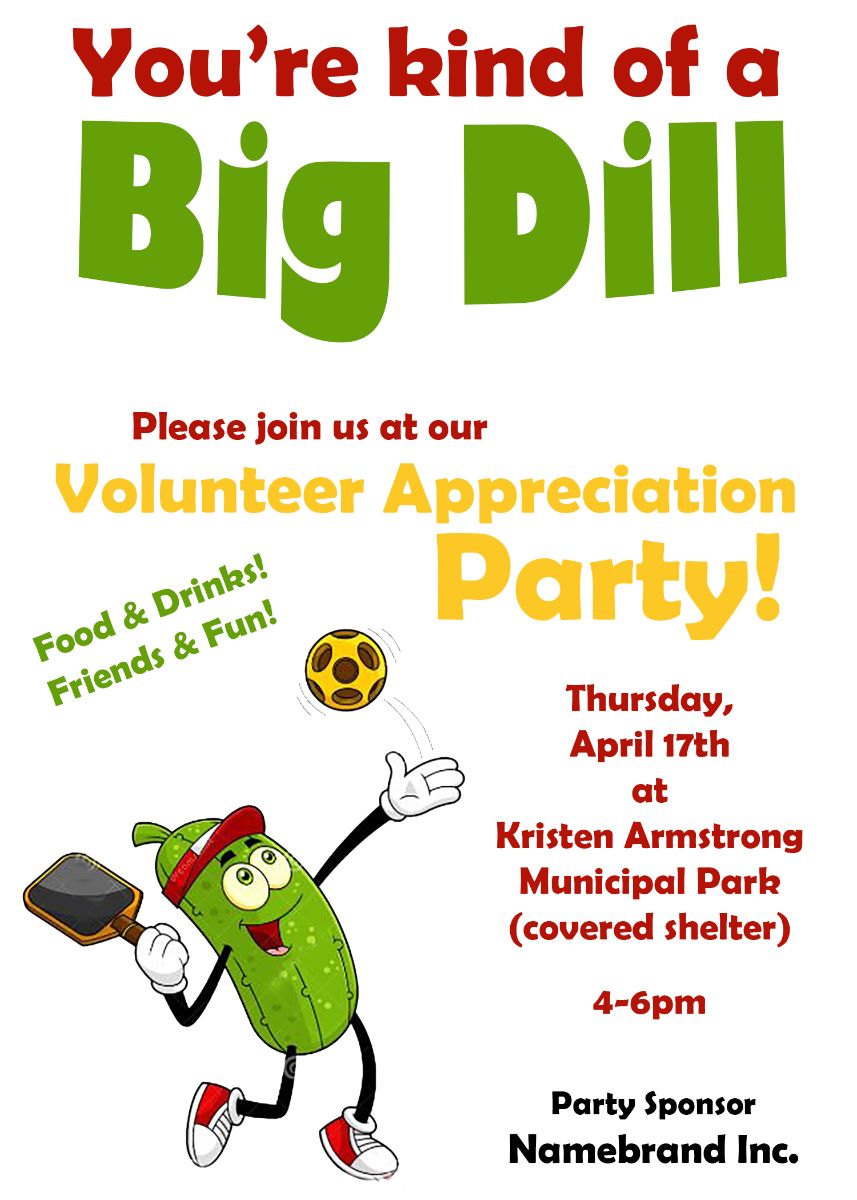 LearningLabID's tweet image. To our corps of volunteers... mark your calen-"dill"-ars, our appreciation party is coming and we'd "relish" the chance to celebrate you! 🥒 Time and place below and in your inbox. Food, friends, and fun await.

#VolunteerAppreciation #BigDillEnergy #KindOfABigDill