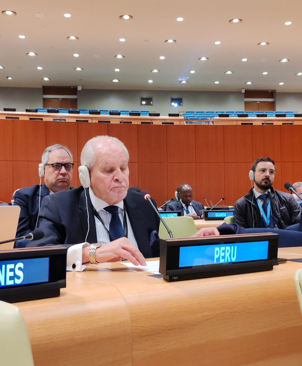 Perú en la ONU 🇵🇪 (@peruenlaonu) on Twitter photo #PerúEnLaONU | el 27/03, el Embajador Enrique Román, Representante Permanente del Perú ante la <a href="/ONU_es/">Naciones Unidas</a>, participó en la reunión del #G77 a nivel de Embajadores con la Sra. Rebeca Grynspan, SG de la <a href="/UNCTAD/">UN Trade and Development</a>, donde se abordó la importancia de fomentar y fortalecer las asociaciones #PerúEnLaONU | el 27/03, el Embajador Enrique Román, Representante Permanente del Perú ante la <a href="/ONU_es/">Naciones Unidas</a>, participó en la reunión del #G77 a nivel de Embajadores con la Sra. Rebeca Grynspan, SG de la <a href="/UNCTAD/">UN Trade and Development</a>, donde se abordó la importancia de fomentar y fortalecer las asociaciones