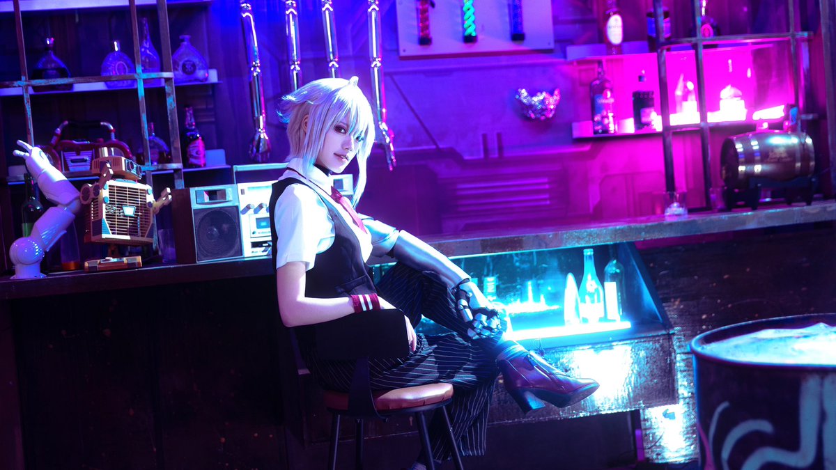cutter_dd's tweet photo. cos #va11halla 

🍸Welcome To Va-11 Hall-A! https://t.co/lLvWmWxK5b