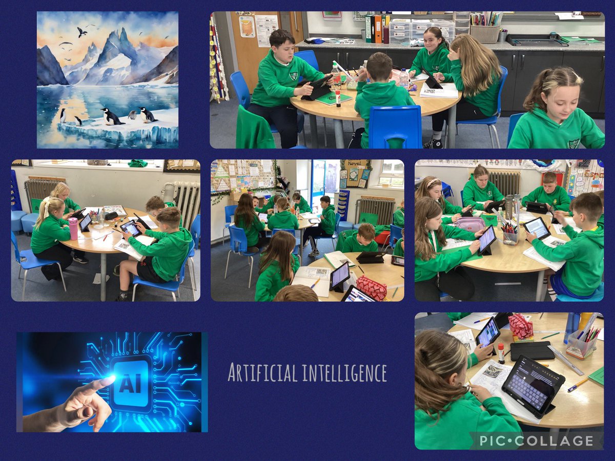 Glanhowy Primary Sch (@glanhowyprimary) on Twitter photo #YrWyddfa have been utilising the use of AI and Padlet to create AI images of their descriptions. They quickly learned, the more descriptive their work becomes, the more detailed the image created. <a href="/ValueAddedEd/">Value Added Ed</a> #L_LC #D_C_F #YrWyddfa have been utilising the use of AI and Padlet to create AI images of their descriptions. They quickly learned, the more descriptive their work becomes, the more detailed the image created. <a href="/ValueAddedEd/">Value Added Ed</a> #L_LC #D_C_F
