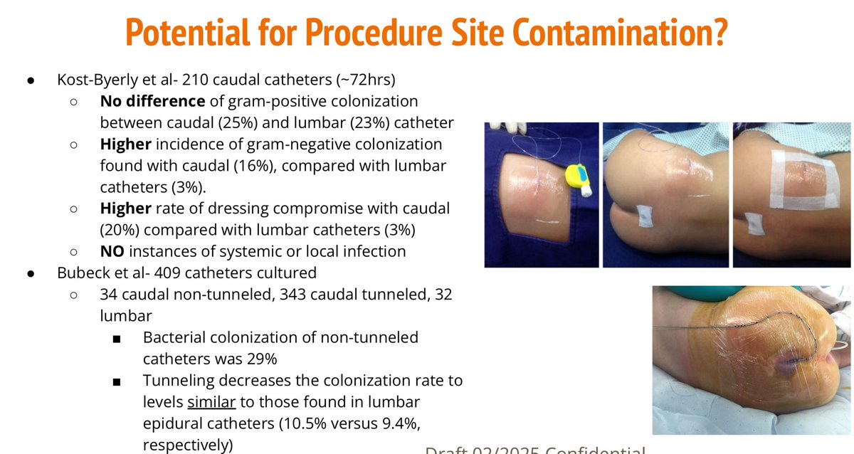 Sean Barnes (he/him), MD, MBA (@drseanbarnes) on Twitter photo Dr. Tricia M. Vecchione - What about potential for procedure site contamination?
#PedsAnes25 #PedsAnes #PedsICU #PedsPain #PedsCardsAnes <a href="/TVecchioneMD/">Tricia Vecchione, MD</a> Dr. Tricia M. Vecchione - What about potential for procedure site contamination?
#PedsAnes25 #PedsAnes #PedsICU #PedsPain #PedsCardsAnes <a href="/TVecchioneMD/">Tricia Vecchione, MD</a>