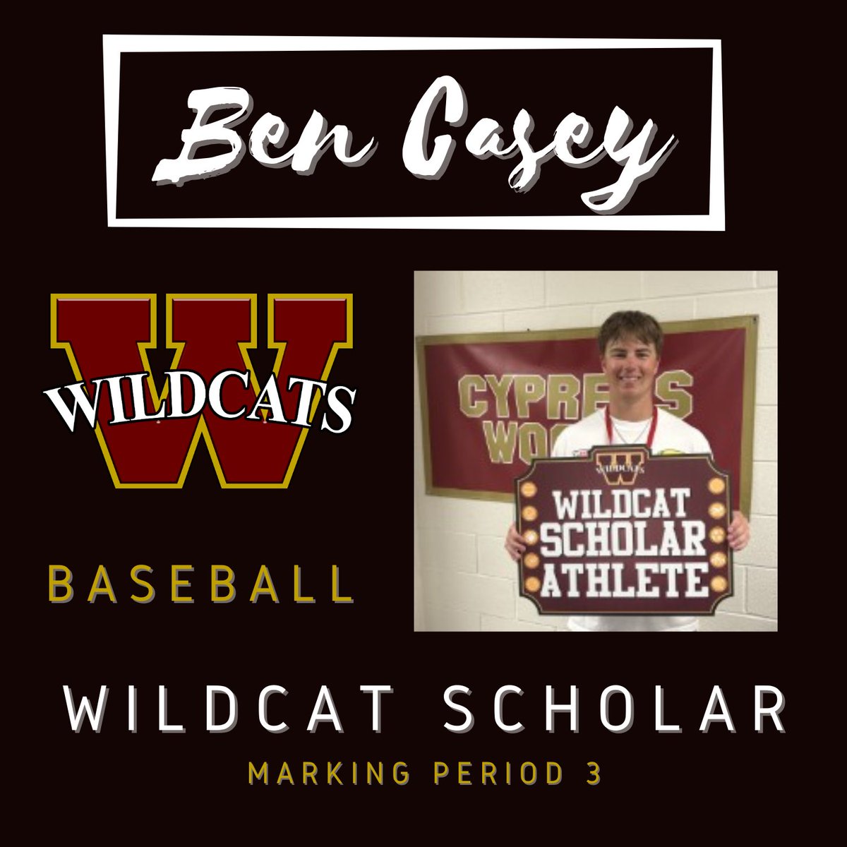 Super proud of our Wildcat Scholar Athletes from baseball &amp; softball for knocking it out of the park this marking period! 📚💪 Straight A’s &amp; double plays—these stars are covering all the bases 😉🥎⚾️🧢