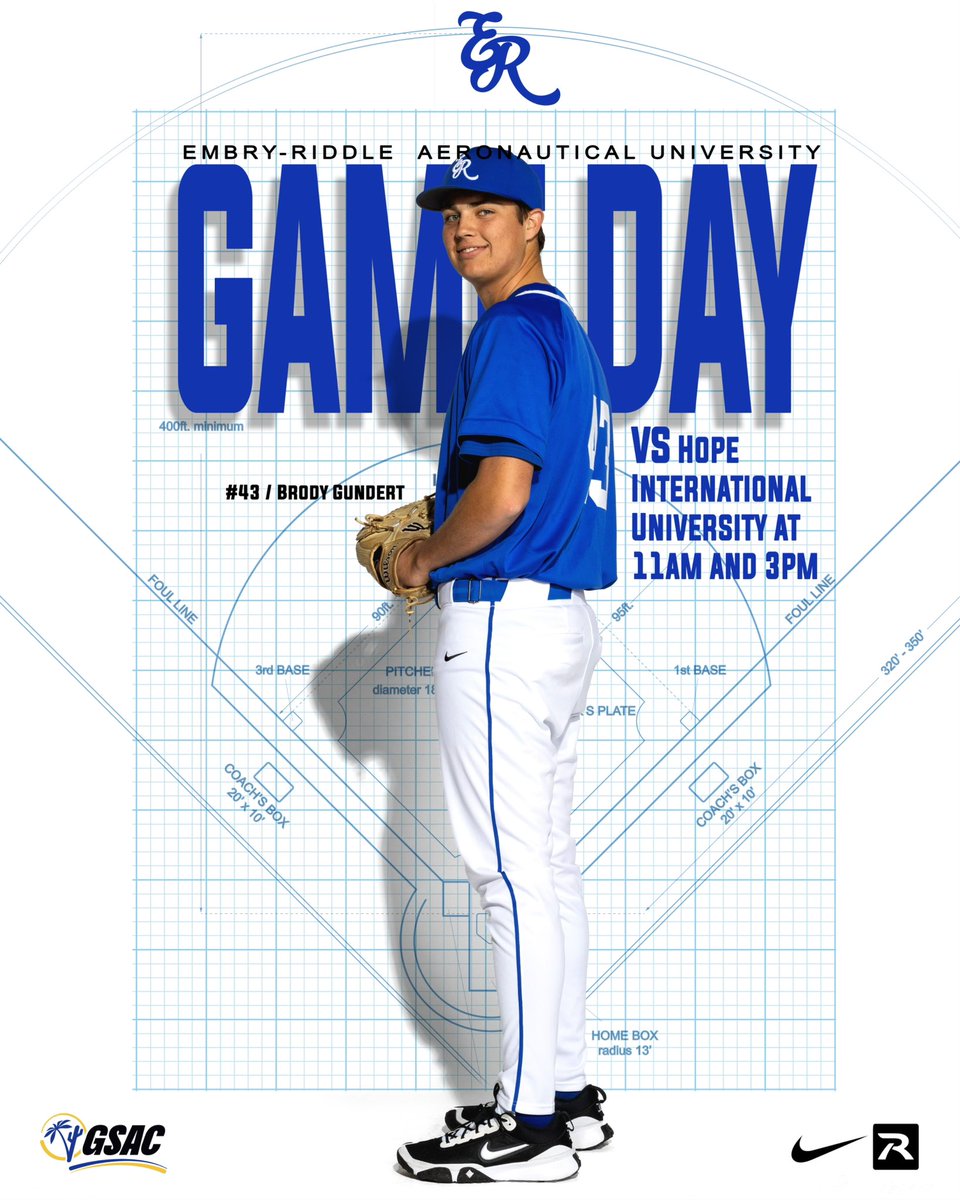 Embry-Riddle Baseball (AZ) (@erau_baseball) on Twitter photo Friday Funday
The Boys are back on Eagles Field today as they begin their 4-game series with Hope this afternoon ⚾️🦅
First Pitch: 11 AM / 3 PM
Opponent: HIU
Location: Eagles Baseball Field
<a href="/erau_eagles/">Embry-Riddle Eagles</a> @embryriddle <a href="/ERAUPrescott/">ERAU Prescott</a>
#onerope #eagles #erau #prescott #arizona Friday Funday
The Boys are back on Eagles Field today as they begin their 4-game series with Hope this afternoon ⚾️🦅
First Pitch: 11 AM / 3 PM
Opponent: HIU
Location: Eagles Baseball Field
<a href="/erau_eagles/">Embry-Riddle Eagles</a> @embryriddle <a href="/ERAUPrescott/">ERAU Prescott</a>
#onerope #eagles #erau #prescott #arizona