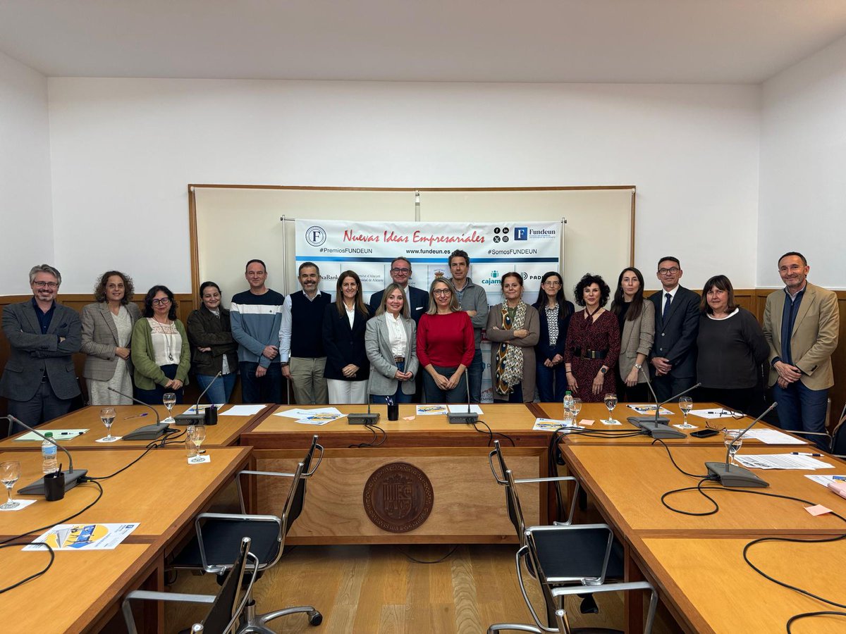 Hoy se ha reunido el  Jurado de los Premios Nuevas Ideas Empresariales, ¡el lunes desvelaremos  los proyectos que pasan a la siguiente fase!

Agradecer a todos los miembros del jurado su tiempo y dedicación.

¡Atentos al lunes!