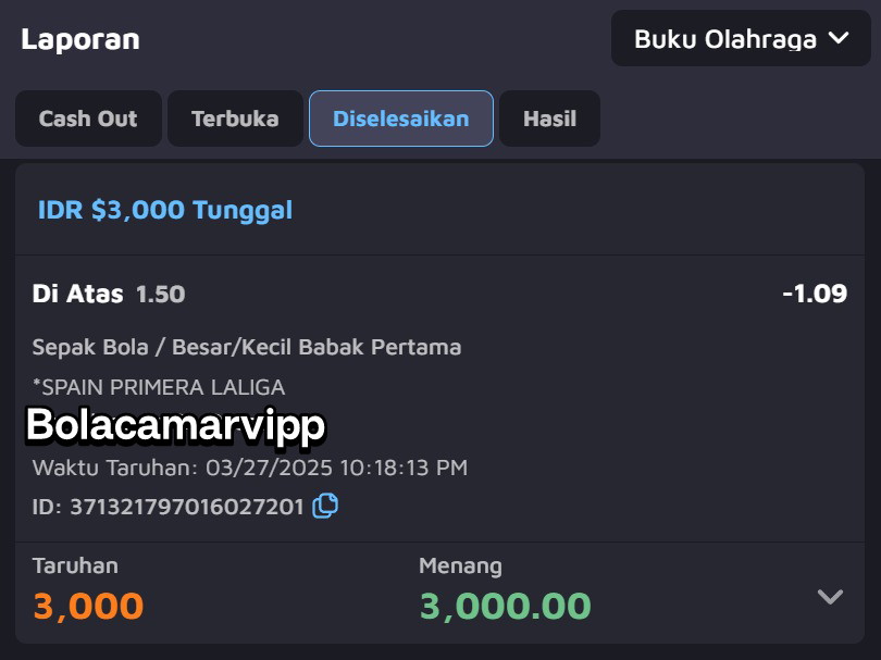 Bolacamarvipp's tweet image. Mayannn barcaa

#Stopjudi #Antivar #mixparlay #zonauang #tipster #zonajajan #timnasday #bolacamarvipp #Giveaway #pinjol #jasapinjol #jasadesign #remotejob