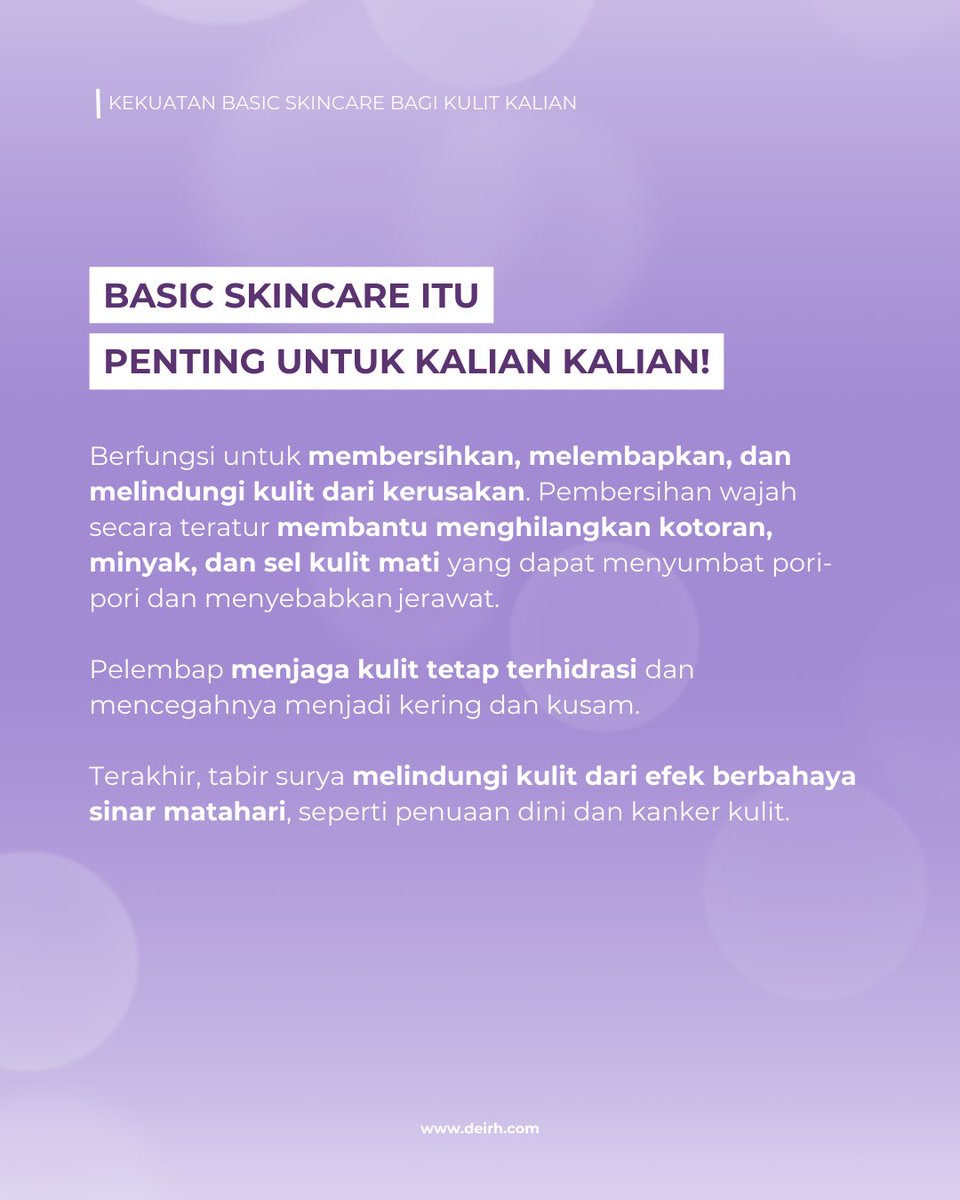 deirhbyd's tweet photo. Kulit wajahmu butuh perawatan dasar yang tepat!🫵🏻🤍

Deird by D hadir dengan rangkaian basic skincare yang diformulasikan khusus untuk kulit sensitif. Yuk, mulai rawat kulitmu dengan langkah awal yang benar!

#deirhbyd #skincare #แผ่นดินไหว #deprem #zeudiners #SVGala4 #TikTok https://t.co/HxaoXCKIyg