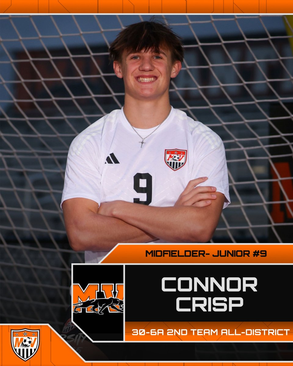 SECOND TEAM ALL-DISTRICT:
Congrats to our 30-6A Second Team All-District selections!👏⚽️