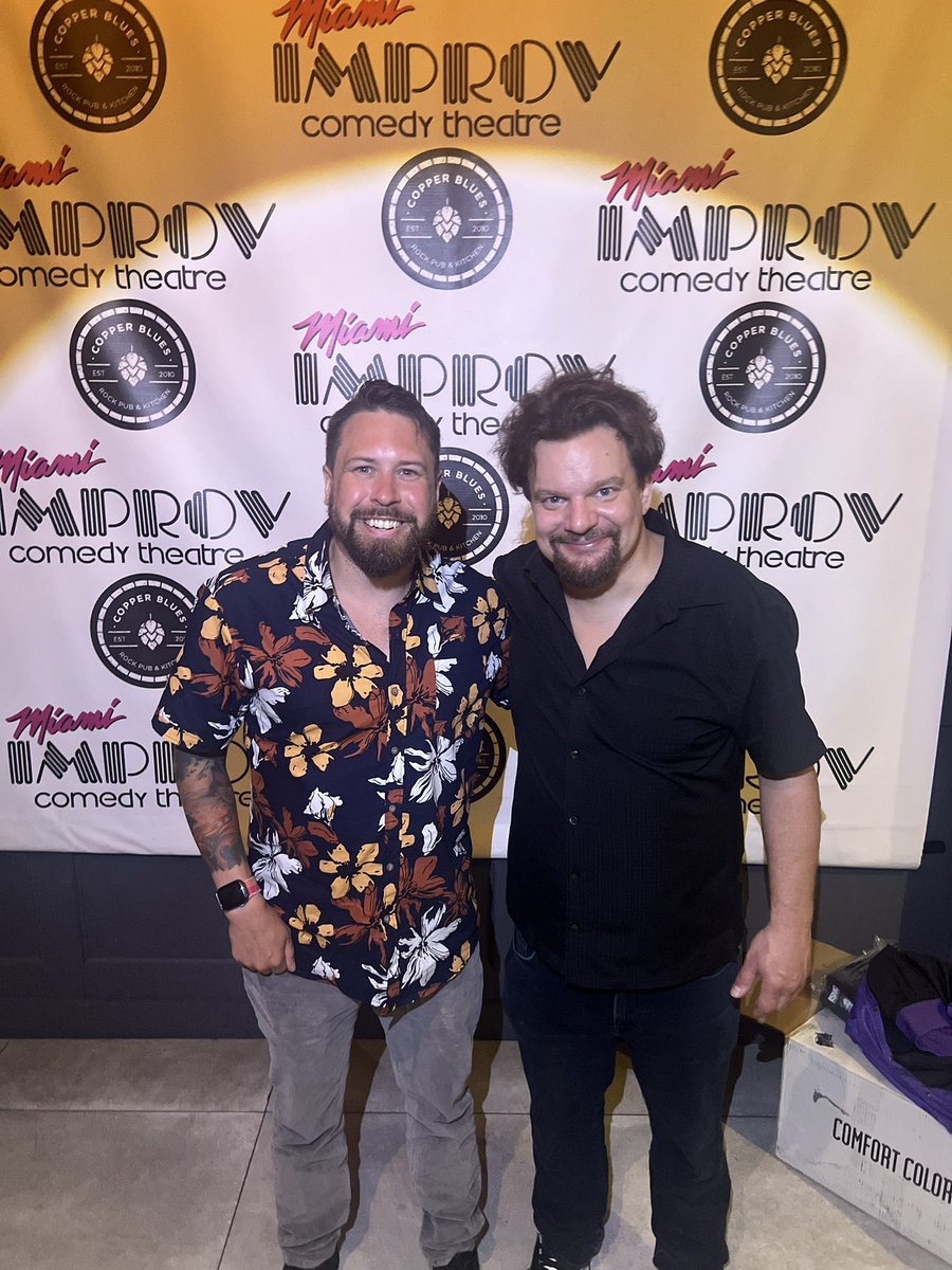 Been in Miami past 5 weeks, went to my first standup comedy, saw <a href="/ISMOcomedy/">ISMO comedy</a> 

So much fun, didn’t know going live was so much better than on YouTube :D