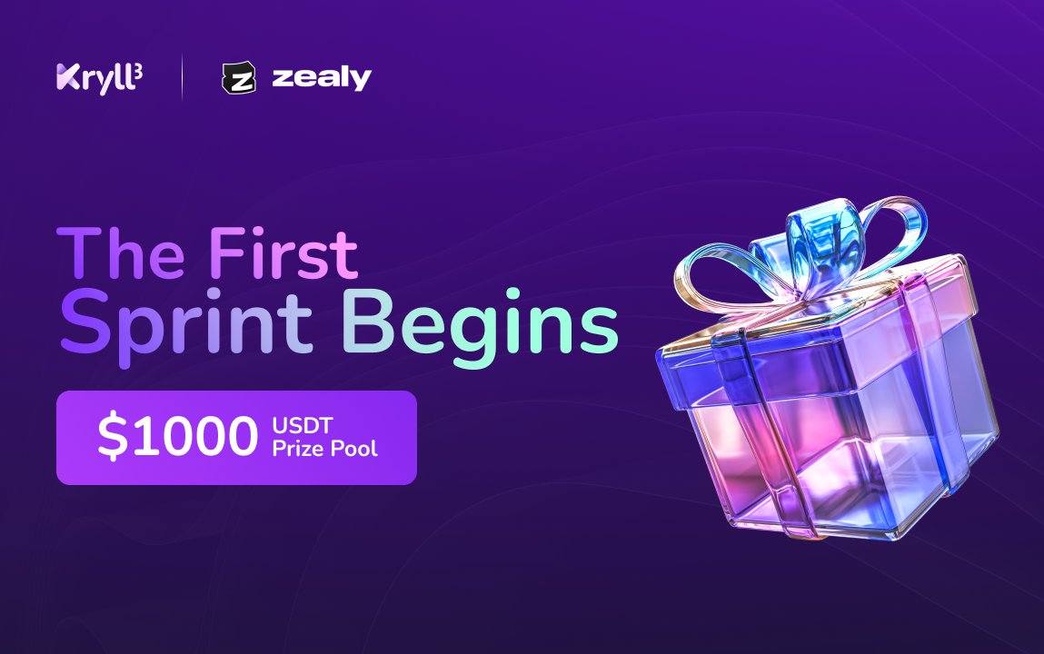 1/ Community, this one's for you! 🏆

Our first Zealy sprint is LIVE with $1000 in stablecoin rewards 💸

🗓 NOW - 28th April

Reward Structure 🔽

🔹#1: 150 USD
🔹#2 &amp; #3: 75 USD each
🔹#4 &amp; #5: 50 USD each
🔹#6 - #15: 25 USD each
🔹#16 - #50: 10 USD each
