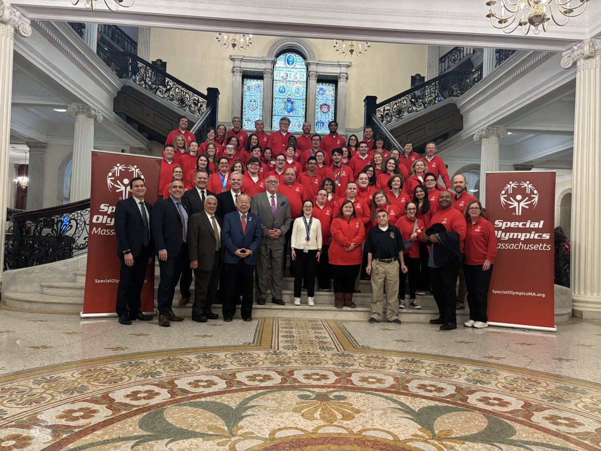 The Special Olympics is an amazing organization and I thank them for coming to the State House to brief legislators on their cause. Thank you to the legislators who put this on and all of the wonderful people who champion this movement for inclusion.