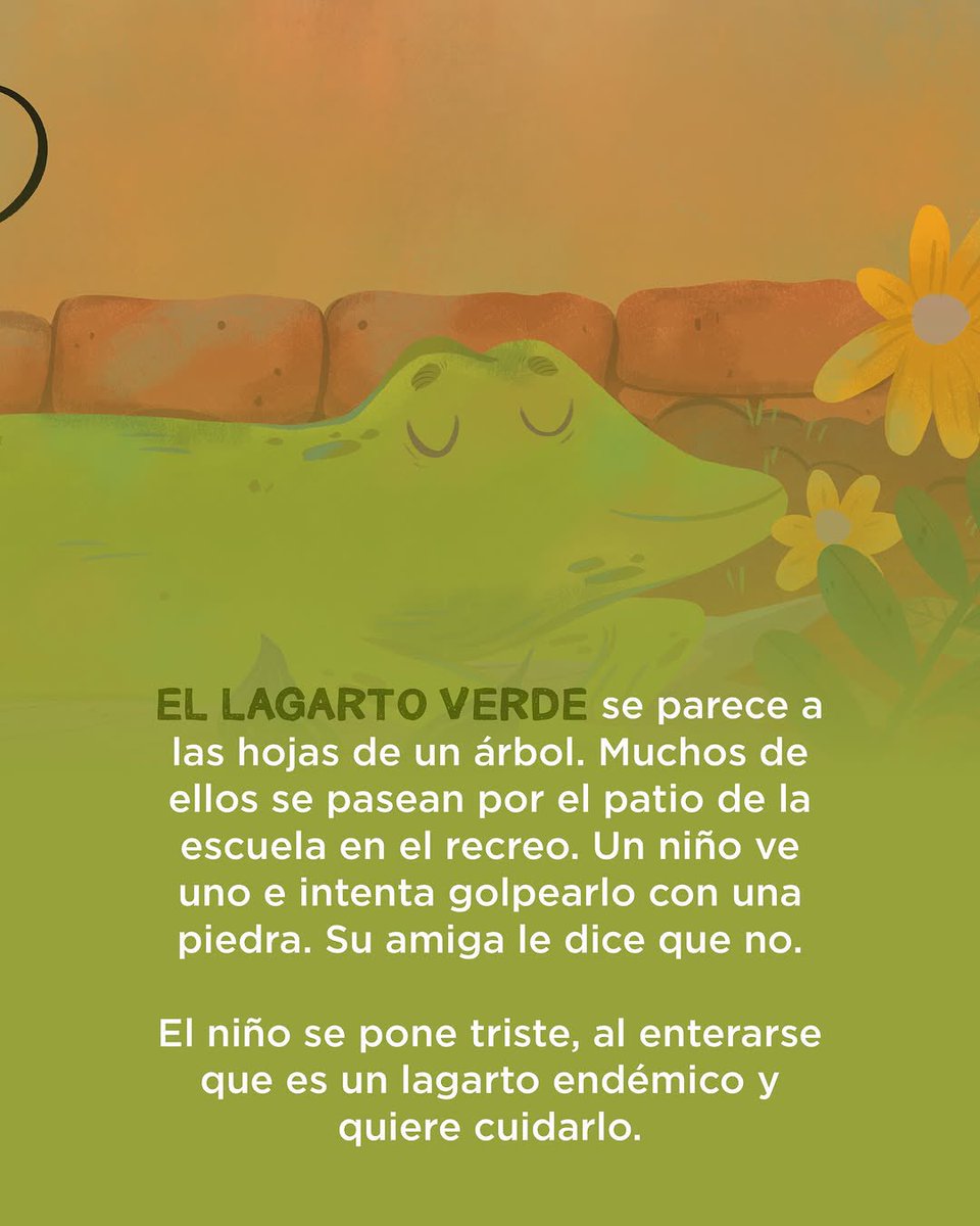 Acompáñanos a descubrir nuestro #AnimalEspecial del mes. El Lagarto Verde, una especie endémica de nuestra isla. 🦎🇩🇴

#LetraNatural  #CalendarioDigital #FundaciónPropagas