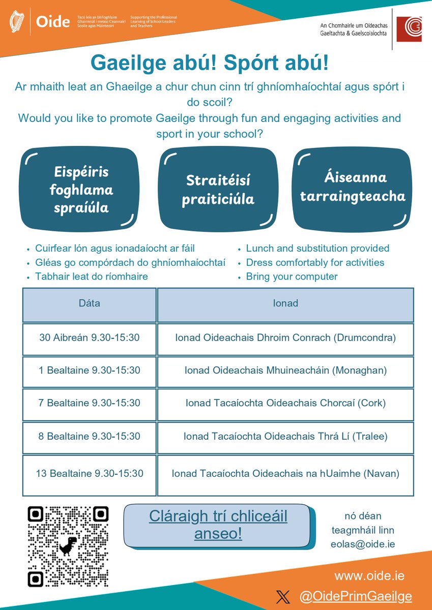 Oide Bunscoileanna tweet media
