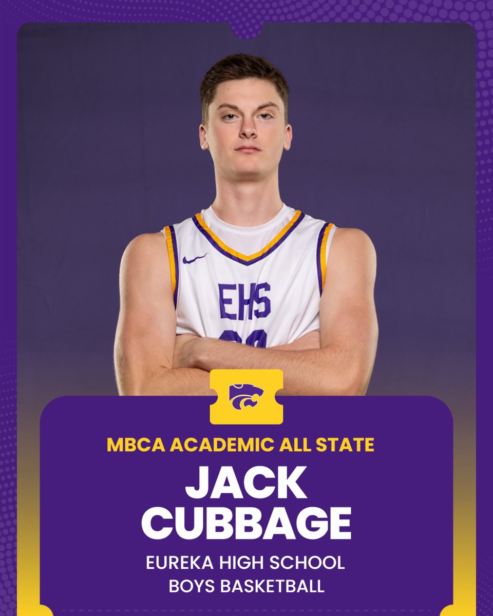 Eureka Basketball (@eurekaboyshoops) on Twitter photo Congrats <a href="/jackcubbage6/">Jack Cubbage</a> for being awarded MBCA academic all-state. What an accomplishment!! Congrats <a href="/jackcubbage6/">Jack Cubbage</a> for being awarded MBCA academic all-state. What an accomplishment!!