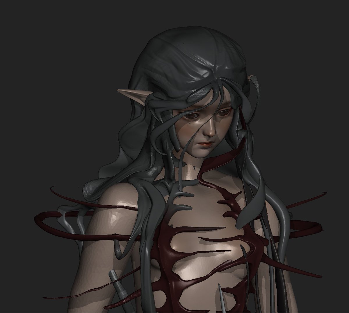 littleleft257's tweet image. 湿漉漉的鱼🐟