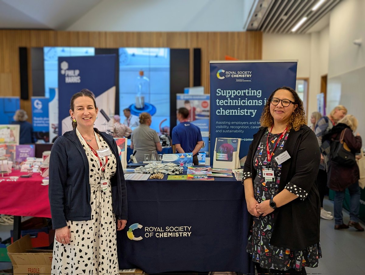 Catherine P (@caaaaatherine) on Twitter photo We're having a great day representing <a href="/RoySocChem/">Royal Society of Chemistry</a> at the <a href="/TonbridgeUK/">Tonbridge School</a> Technician Convention #TSTC25! We're having a great day representing <a href="/RoySocChem/">Royal Society of Chemistry</a> at the <a href="/TonbridgeUK/">Tonbridge School</a> Technician Convention #TSTC25!