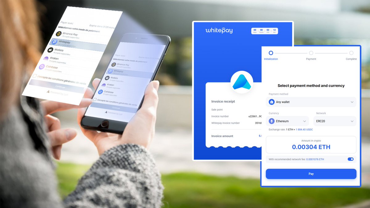 Lyzi_app's tweet image. 🚀 Lyzi integrates @Whitepay_com !

Pay with crypto from any wallet at 400K+ Lyzi merchants using Whitepay 🌍💳

🔹 Instant $BTC, $ETH &amp;amp; 200+ cryptos
🔹 No conversion needed

Start paying with crypto today!