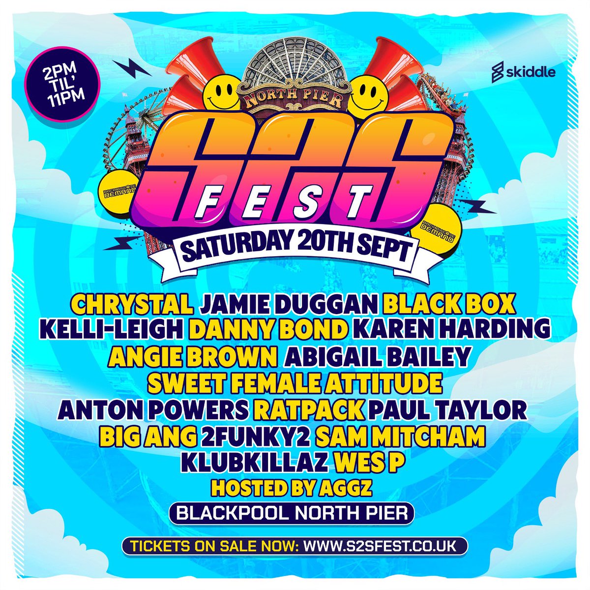Summers looking good 👍 

Early birds sold out ✅ 

Grab a 1st release NOW at s2sfest.co.uk