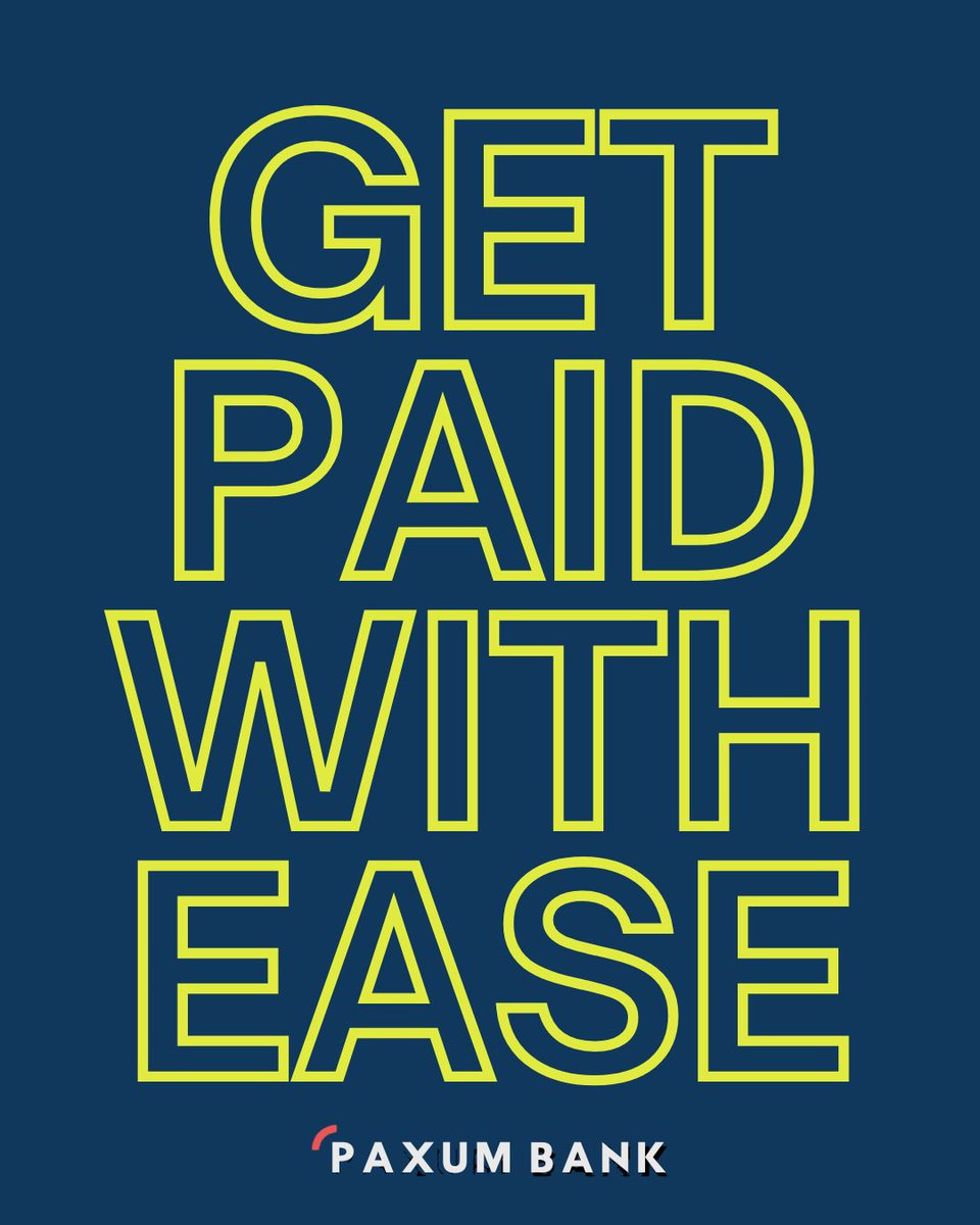 💸 Get paid faster with Paxum Bank.
No delays. No drama. Just your money, when you need it. 💳✨
paxumbank.com
#Paxumbank #InstantPayments #DigitalMoney #AffiliateLife #CreatorEconomy
