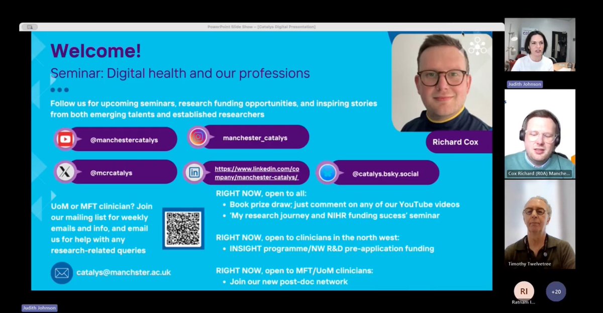 Manchester Catalys (@mcrcatalys) on Twitter photo Missed out on <a href="/Richardthenurse/">Nurse Richard</a> speaking about #digital and #healthcare? Catch up here: youtu.be/99TKCIPrdRg?si⦠#health #ai Missed out on <a href="/Richardthenurse/">Nurse Richard</a> speaking about #digital and #healthcare? Catch up here: youtu.be/99TKCIPrdRg?si⦠#health #ai