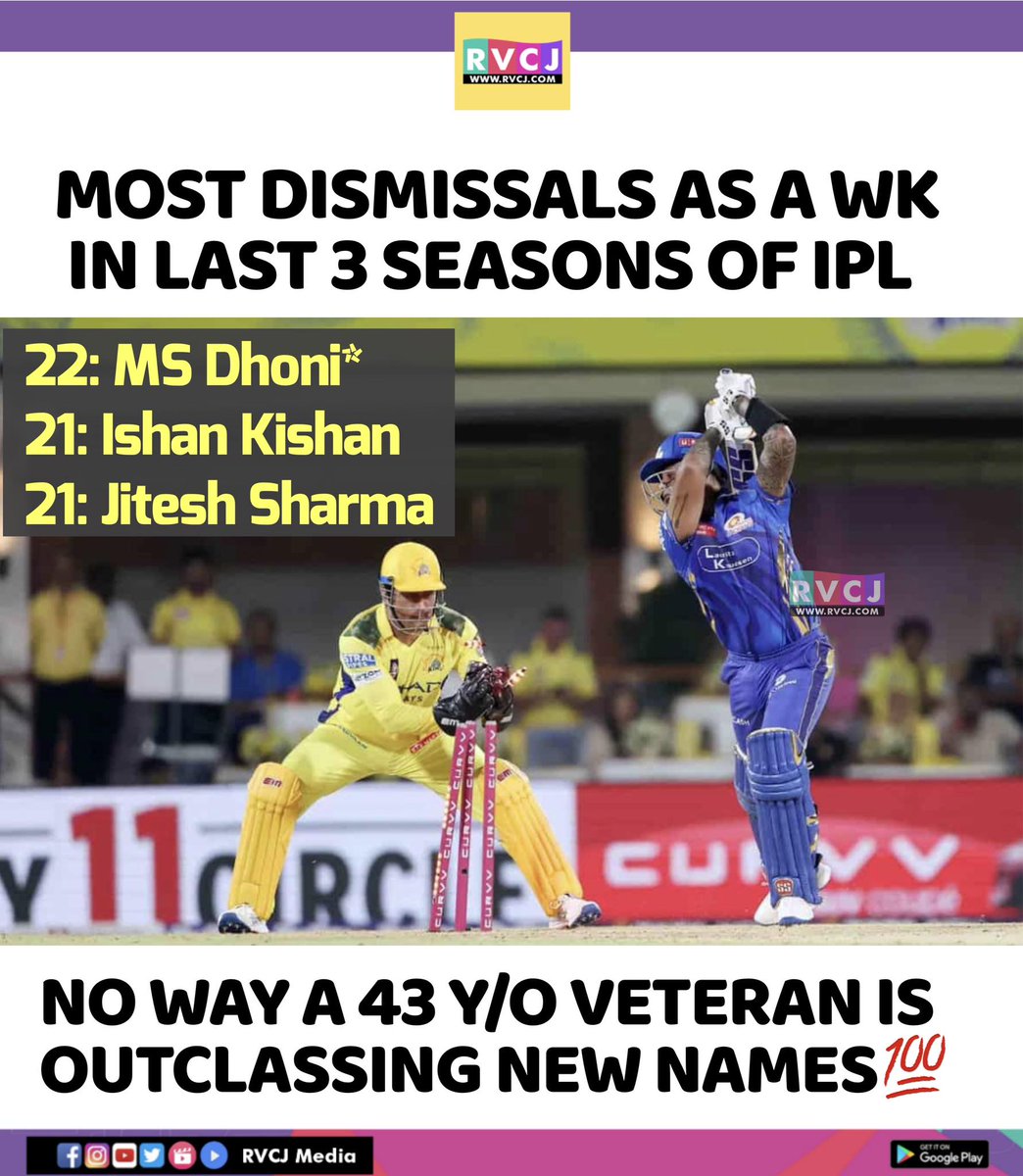 RVCJ_Sports's tweet image. Ms dhoni 
#msdhoni
#devduttpadikkal #RCB #royalchallengersbangalore #csk #chennaisuperkings #ipl2025