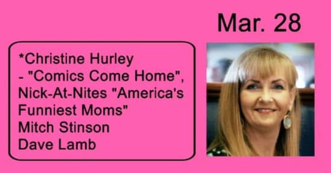 Tonight at 8:00 PM one of Kowloon’s all time favorites, the Queen of comedy  Christine Hurley graces our stage with Mitch Stinson and Dave Lamb!
Call 781-233-0077 for tickets or order online at kowloonrestaurant.com
<a href="/KowloonSaugus/">Kowloon Restaurant (Only official account on X)</a>
