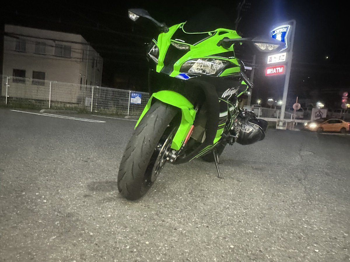 ninja400masa's tweet photo. 今日は一日ホロライブやったな〜大阪の極楽湯までツーリングして帰りに一番くじ5回引いたらおかゆんのフィギュア当たった！(≧∀≦) https://t.co/lsZmOGpEwO