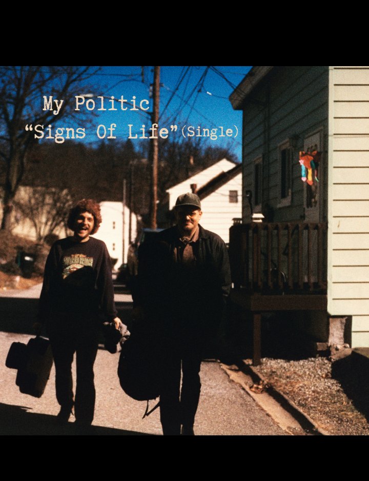 NEW SONG "Signs Of Life" available today, wherever you listen to music! linktr.ee/mypoliticmusic
Pre order vinyl here ☝️
 Sit back relax and enjoy our first new music in two years! Share it with your pals, add it to your playlists, send it to someone you think might like it!