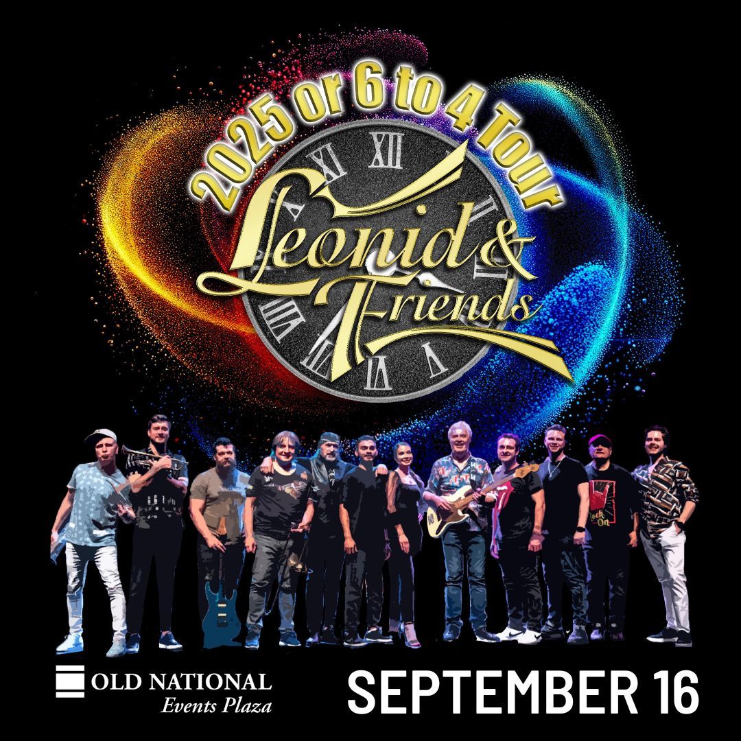 ON SALE NOW ⚡ Leonid &amp; Friends live at Old National Events Center on September 16th. Get your tickets now at mokbpresents.com/event/leonid-f…   🎫